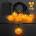 LED Pumpkin Halloween String Lights